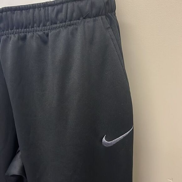 Nike Drifit Black Elastic Waistband w/ Drawstrings Running Warmup Pant- Large - Picture 4 of 16
